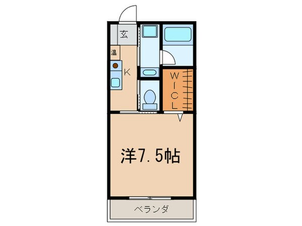 メゾン花ノ木の物件間取画像